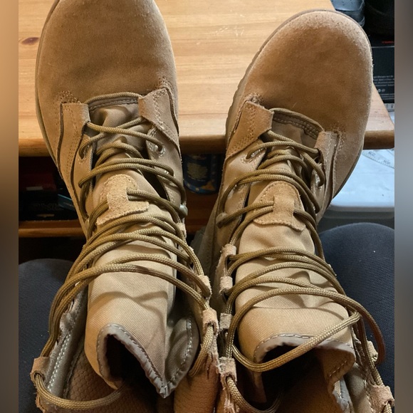 Nike SFS Trail-frame field combat boots.size 8 tan height approximately 8 1/2 . - Picture 7 of 12